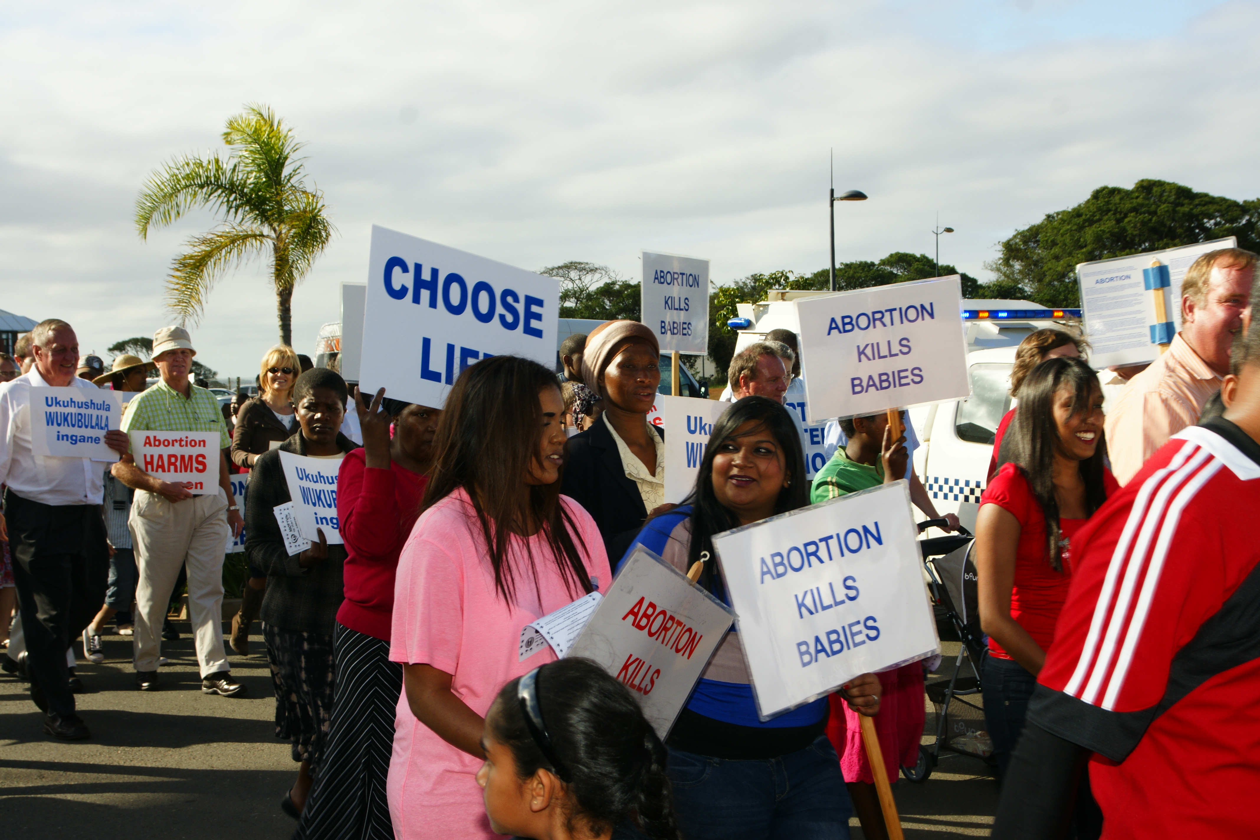 People march for life
